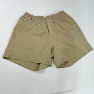 Freeballers Shorts Mens 2XL Khakhi Tan Sports Liner Meripex Athletic